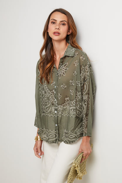 CHEMISE BANDANA