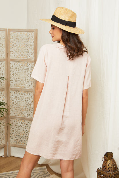Robe manches courtes